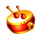 3 combo lucky crackers drum symbol icon