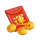 3 combo lucky crackers envelope symbol icon