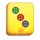 3 combo mahjong golden three circles symbol icon
