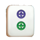 3 combo mahjong two circles symbol icon