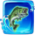 3 combo mega bass fish symbol icon