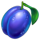 3 crown coins plum symbol icon