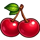 3 crowned pots cherries symbol icon