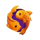3 daruma dolls koi fish symbol icon