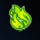 3 devils pinball green flame symbol icon