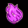 3 devils pinball pink flame symbol icon