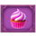 3 easter pigs hop and win cupcake symbol icon