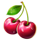 3 energy crowns red cherries symbol icon