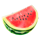 3 energy crowns watermelon slice symbol icon