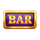 3 flaming clovers bar symbol icon