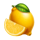 3 flaming clovers lemon symbol icon