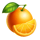 3 flaming clovers orange symbol icon