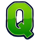 3 fortune cups q symbol icon