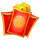 3 fortune pandas red envelopes symbol icon