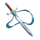 3 gods of goalympus sword symbol icon