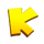 3 golden nuggets hold and win k symbol icon