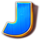3 hat riches burst j symbol icon
