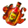 3 hot chilli peppers hot sauce symbol icon