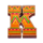 3 hot chilli peppers k symbol icon