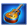 3 hot chillies guitar symbol icon