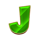 3 irish treasures j symbol icon