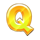 3 irish treasures q symbol icon