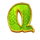3 leprechaun charms q symbol icon