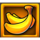 3 lucky hippos 2 bananas symbol icon