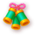 3 lucky monkeys hold and win bells symbol icon