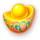 3 lucky monkeys hold and win gold symbol icon