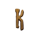 3 lucky nuggets k symbol icon