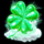 3 lucky pots clover symbol icon