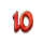 3 lucky rainbows action boost 10 symbol icon