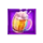 3 lucky rainbows action boost beer symbol icon