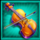 3 lucky rainbows action boost max violin symbol icon