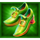 3 lucky rainbows action boost spinup shoes symbol icon