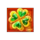 3 lucky rainbows clover symbol icon