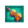 3 lucky rainbows violin symbol icon