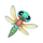 3 mad frogs dragonfly symbol icon