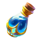 3 magic chests blue potion symbol icon