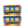 3 pot mystery hold and win bar symbol icon