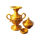 3 pots of wishes pots symbol icon
