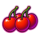 3 power coins running wins cherry symbol icon