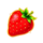 3 royal diamonds strawberry symbol icon