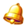 3 runaway riches bell symbol icon