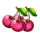 3 runaway riches cherry symbol icon