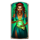 3 skulls of voodoo wizard symbol icon
