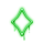 3 street sevens diamonds symbol icon