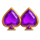 3 supercharged diamonds hold and win 3x3 spade symbol icon