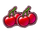 3 thunder coins hold and win cherry symbol icon